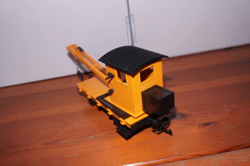 Bod / 1] LGB G Scale 94042 L. G. &b. Mobile Crane Toytrain + Boxed - Image 3 of 4