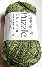 PREMIER YARNS - PUZZLE SHIMMER  1pk. MAZE  SH...