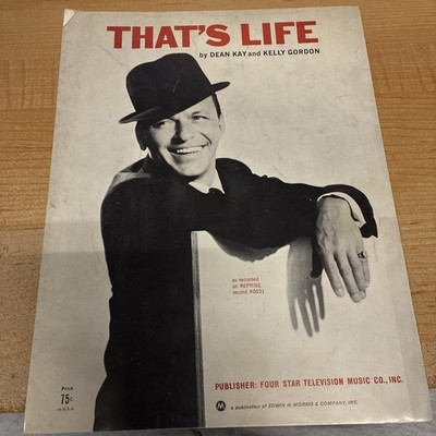 That's Life (4 Star TV Music 1966) sheet music, Kay & Gordon, J105