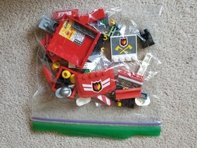 LEGO City 7208 Fire Station Complete Building Truck Van Firefighter Instructions