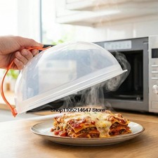 New Magnetic Microwave Anti Splatter Cover Plate Guard Lid With Steam Vent