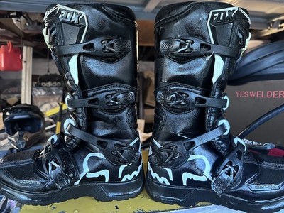 Fox Racing Youth Comp Boots Size Y6
