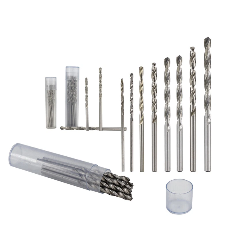 Metal HSS Metric Twist Drill Bits set 10 pcs Pack 0.3 to 4.0mm for