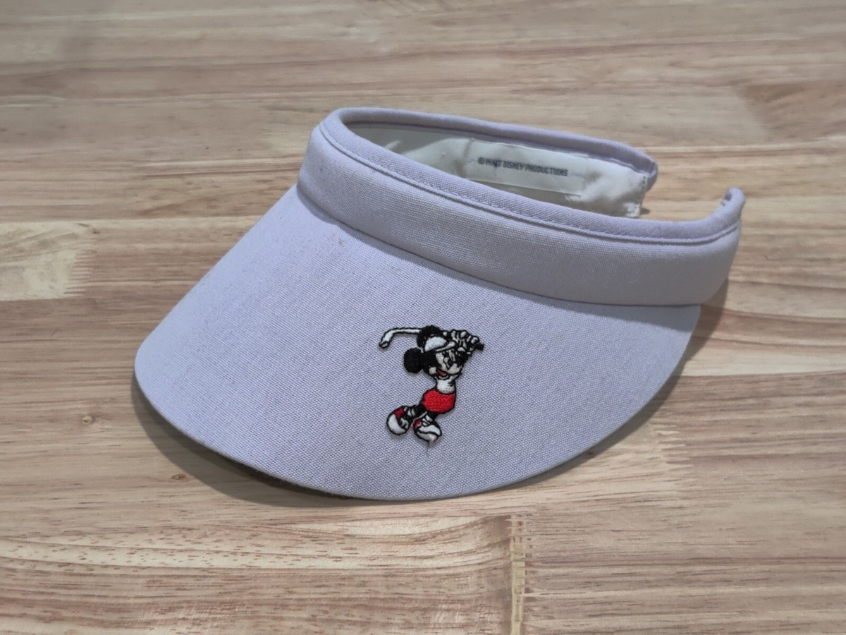 Vintage Walt Disney productions Sun Visor Hat GOLF Made in USA Texace Minnie