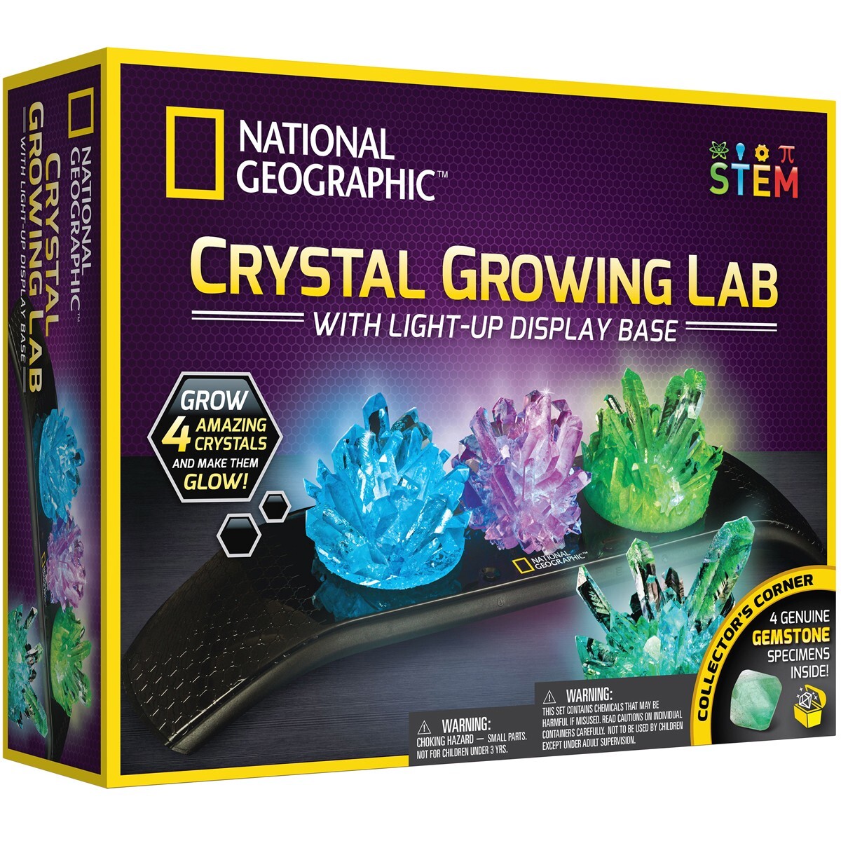 Science lab kit crystal growing by National Geographic