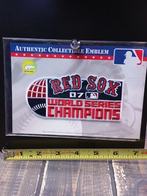 National Emblem - LARGE Boston Red Sox 2007 07 World Series - Embroidered Patch
