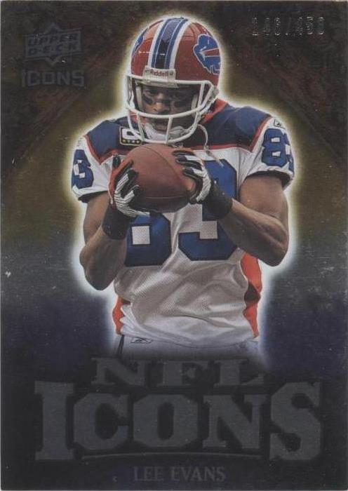 2009 Upper Deck Icons Lee Evans #IC-LE - 1 of 2