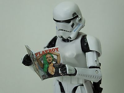 1//12 scale Custom Playboy Gi Joe Baroness-Avec Intérieur Pages