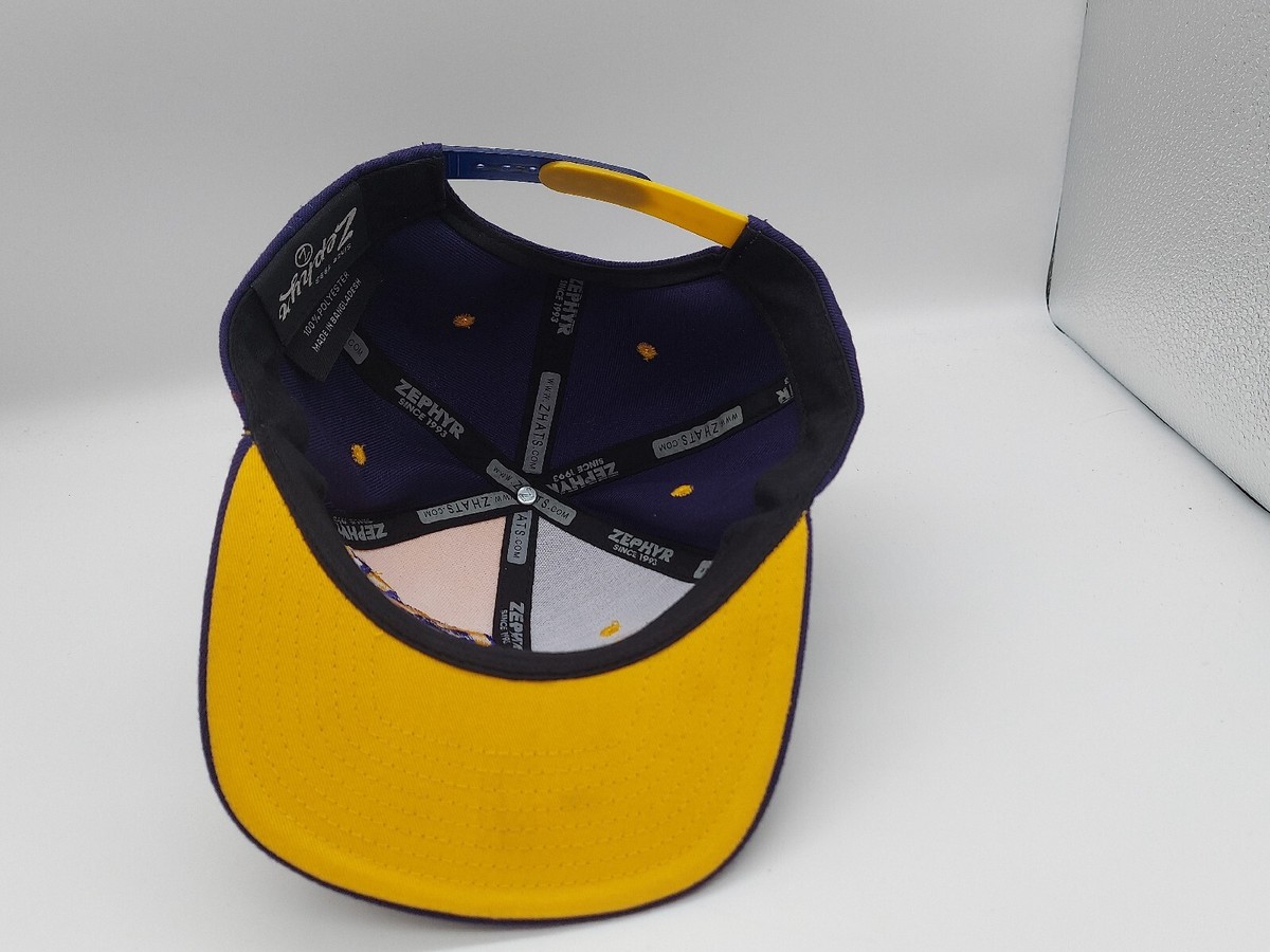 帽子 MOI  BAO MAU HAT LSU Zephyr Since 1993 Geaux Tigers Purple Adjustable
