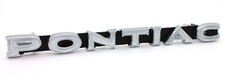 NEW 70-72 "Pontiac" Front Grille Emblem / USA-Made Grill Badge Script