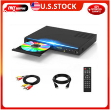Blu Ray DVD Player, 1080P Home Theater Disc System, Play All Dvds and Region