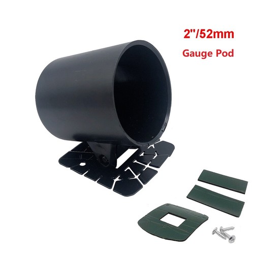 Universal Single Gauge Cup 52mm Mount Holder 2”ABS Meter Pod Dash Mount Bracket - Picture 1 of 11