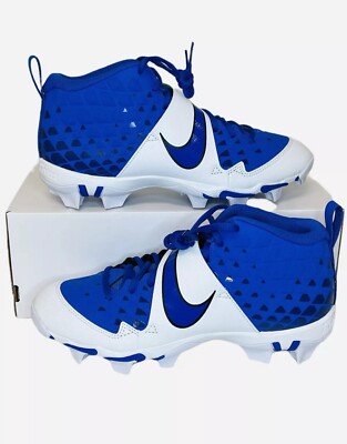 Nike Force Trout 6 Keystone Baseball Cleats Blue/White AT3440-400 Mens Size 13
