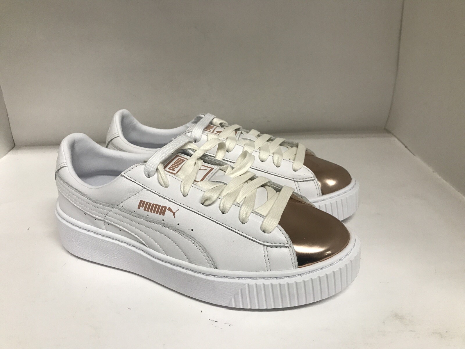 puma gold platform sneaker
