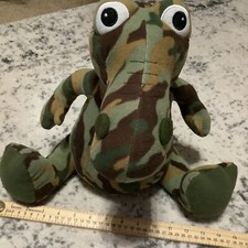 Melissa and Doug Plush Animal Wally the Dinosaur Camouflage T-Rex Toy