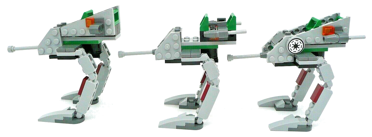 Parts Pieces Lot LEGO Star Wars x3 Clone Walker Battle Pack 8014