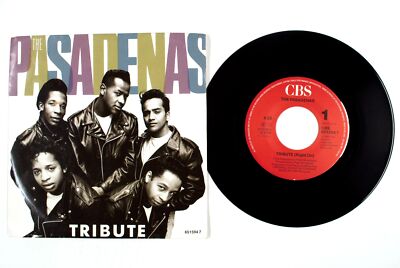 The Pasadenas   Tribute / I Believe 7'' Vinyl Single 1988 CBS Records NM