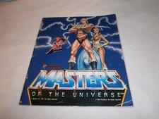Vintage Mattel "Masters of the Universe" 1983 Comic/Sticker Book