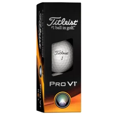 Titleist PRO V1 RCT Golf Balls - New Sleeve - 3 Balls