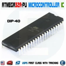 ATMEGA32 ATMEGA32A-PU Microcontroller AVR MCU 32K Flash 16MHZ DIP-40 ATMEL IC