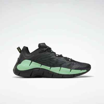 Reebok Zig Kinetica II Black Neon Size 9 Brand New