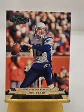 2005 Playoff Honors Tom Brady #61 New England Patriots Hall Of Fame 