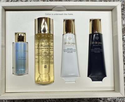 NEW CLE DE PEAU Beaute Key Radiance Care Set Serum Toning Lotion Emulsion GWP