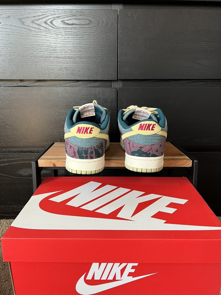 nike dunk low community garden ebay