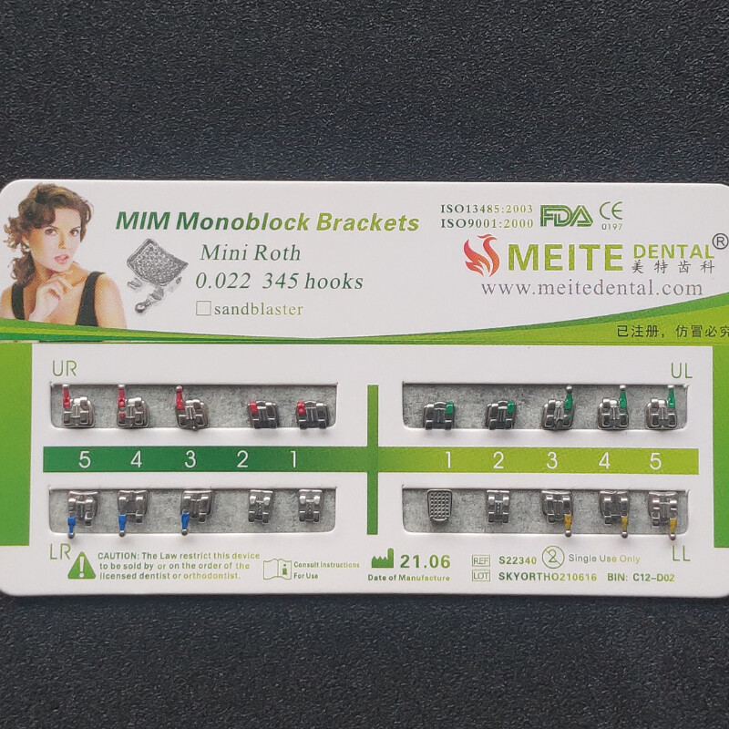 Staffe Ortodontiche In Metallo Modello Roth MBT Edgewise 25 - Mini - Foto 4