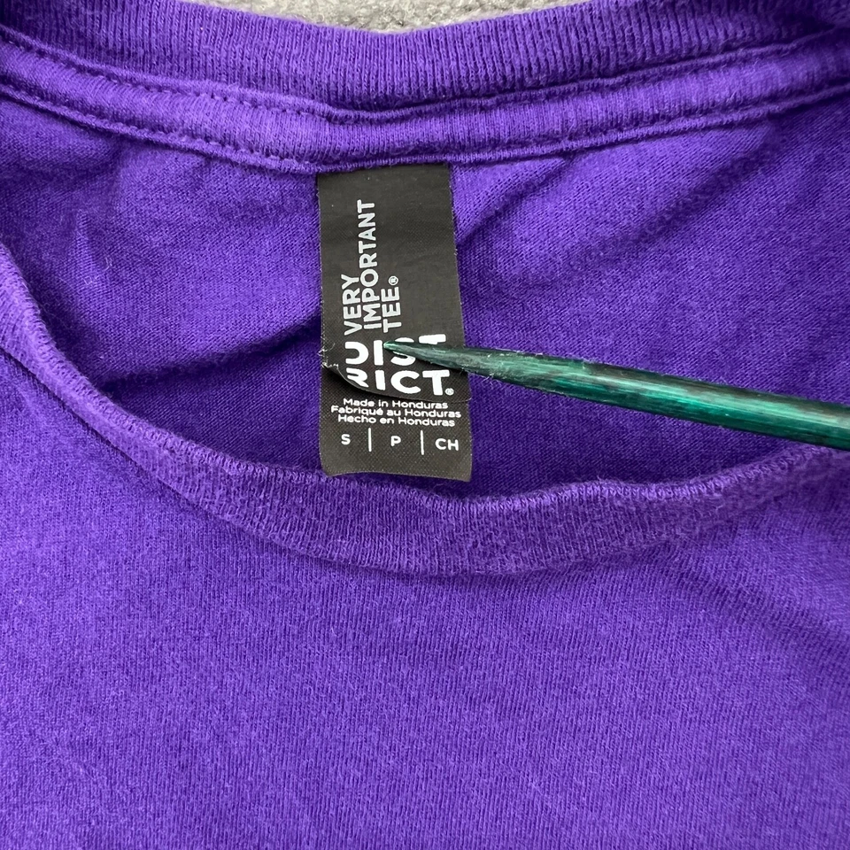 Camisa Sacramento Kings Talla S Para Hombre 2019 Noche Inaugural NBA Baloncesto Púrpura Foto 3 de 4