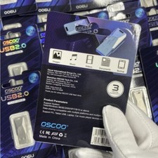 OSCOO Metal USB Flash Drive USB 3.0/2.0 Waterproof Pendrive 64GB Flash