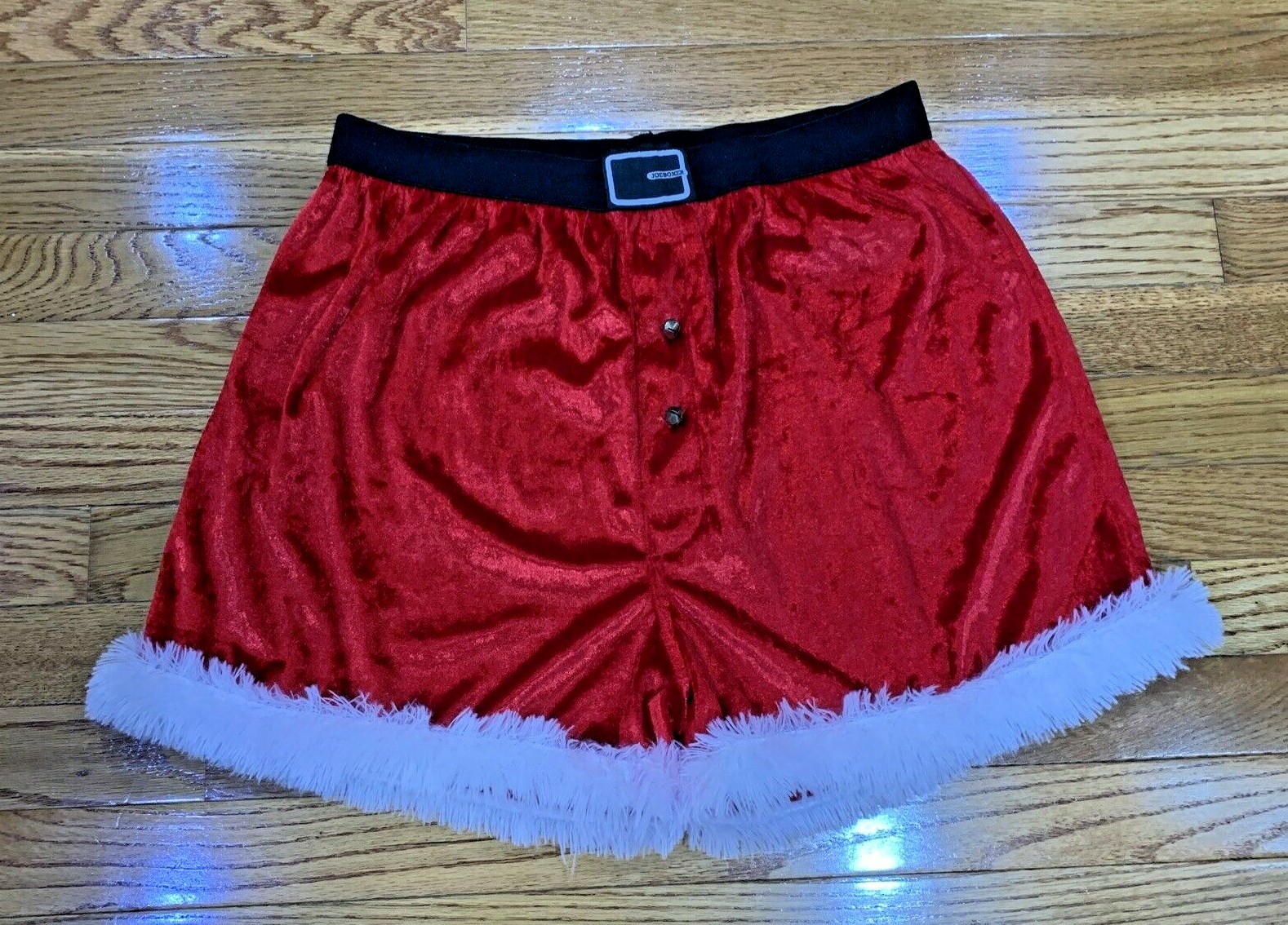 Mens Joe Boxer Santa Red Boxer Shorts size M Med eBay