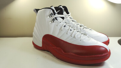 DS NIKE 2009 AIR JORDAN XII 12 RETRO 130690 110 CHERRY 9.5 I III