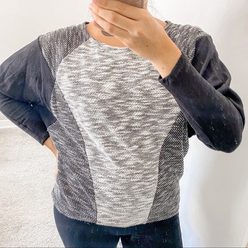 Chloe K Black and Gray Neutral Color 