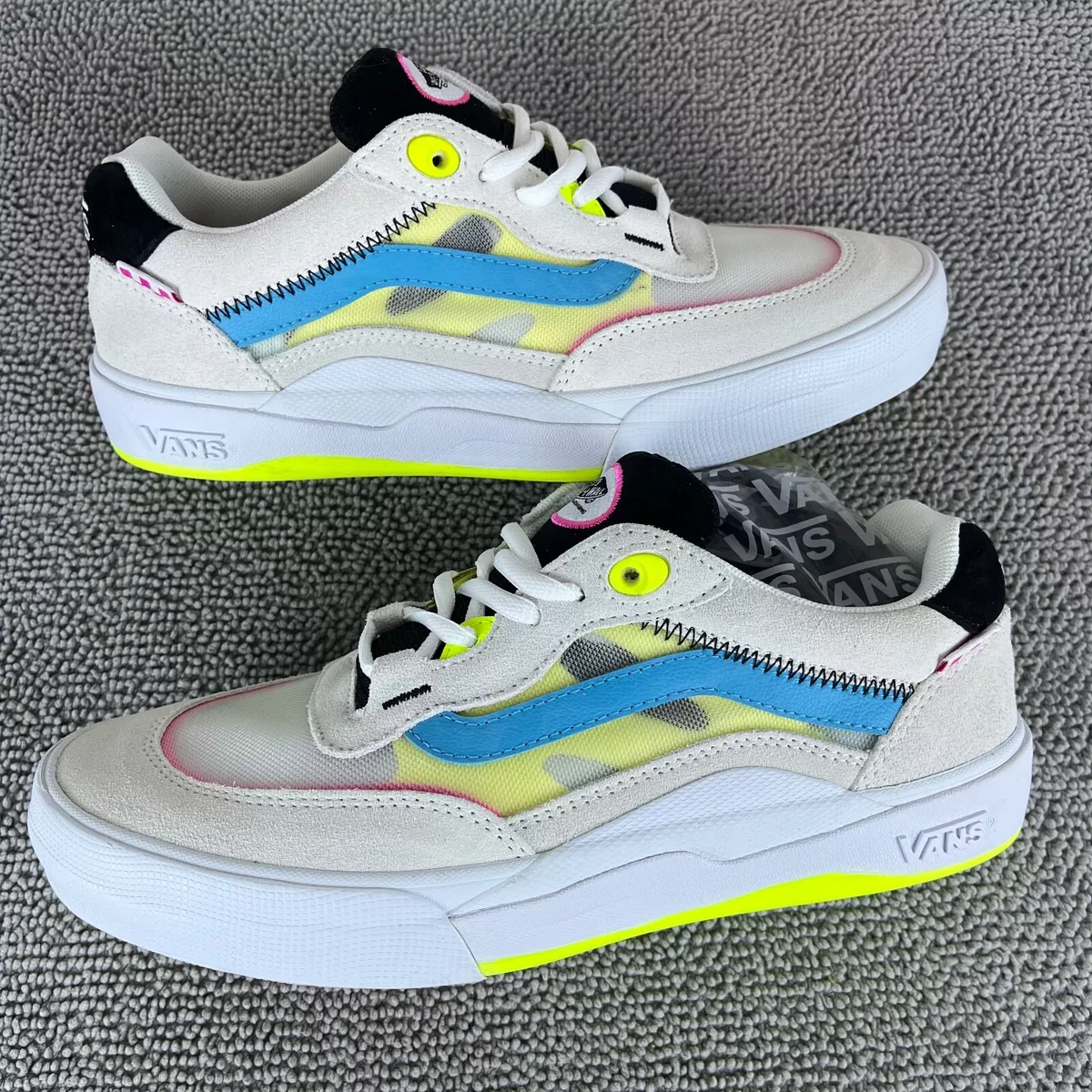 Zapatillas vans skate clearance neon