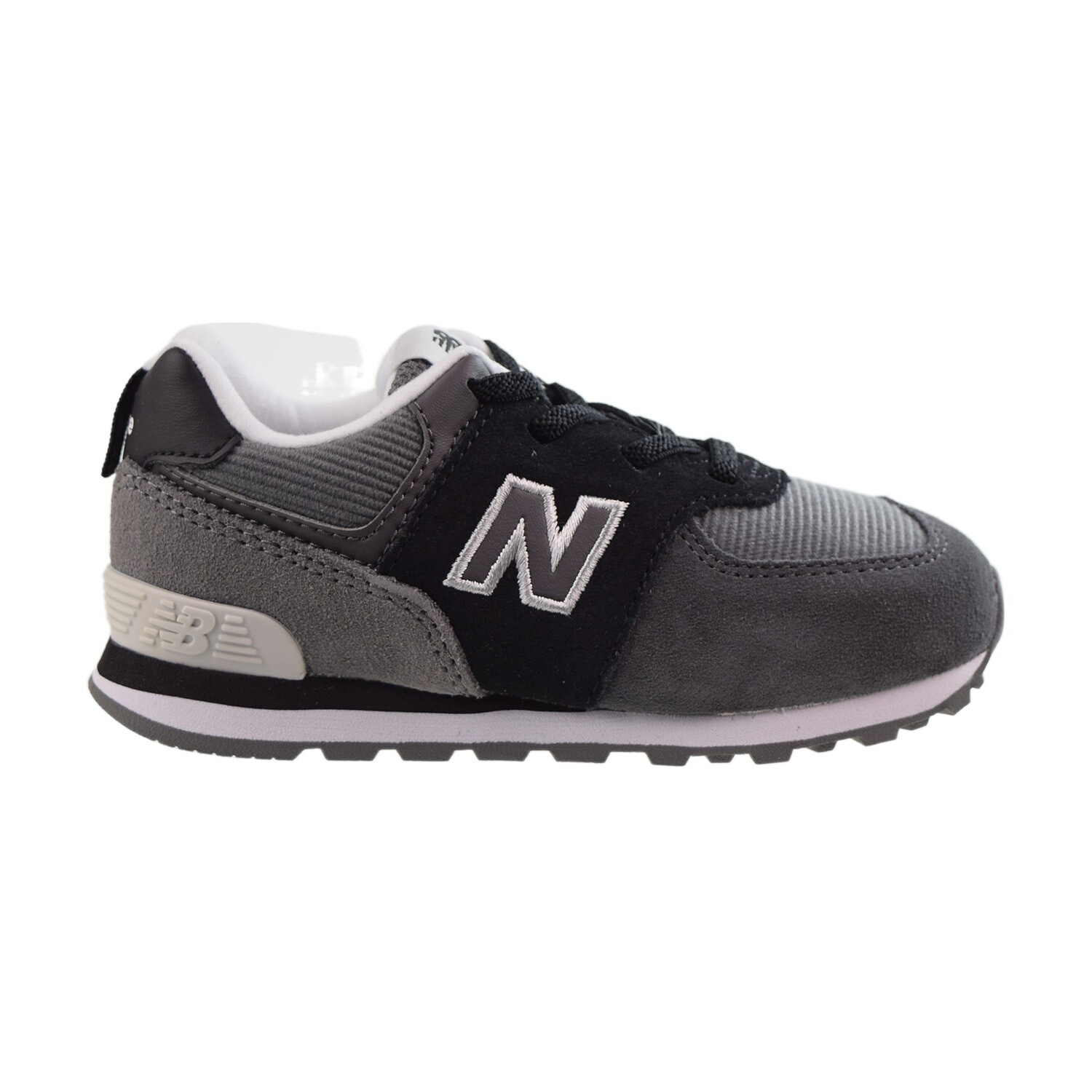 New Balance 574 Toddler Shoes Black-Grey ID574-WR1-image