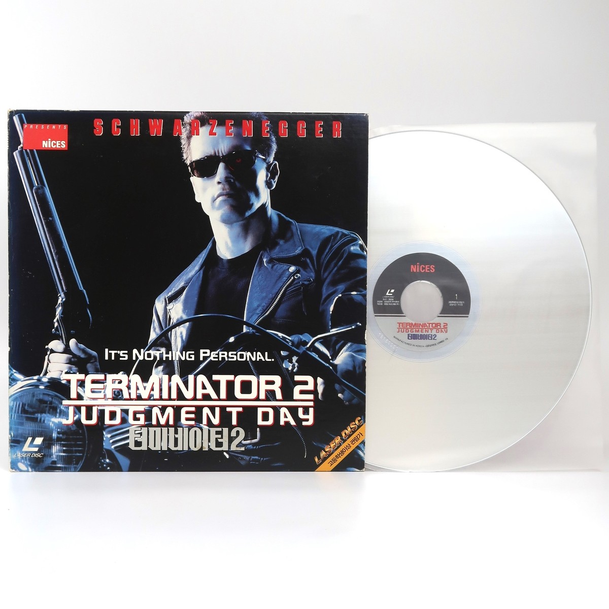 Terminator 2: Judgment Day (1991) Korean Laserdisc LD Korea