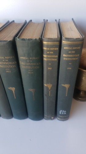 Annual Report of the Smithsonian Institute 1897, 1904,1915-1918,1922,1942, 1950 - Picture 5 of 19