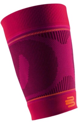 Bauerfeind Sports Compression Upper Leg Sleeves 1 Pair Size Medium LONG Pink