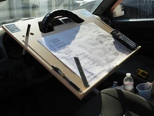 ipad Car laptop tablet notepad Contractor Steering Wheel  C Desk vehicle tray