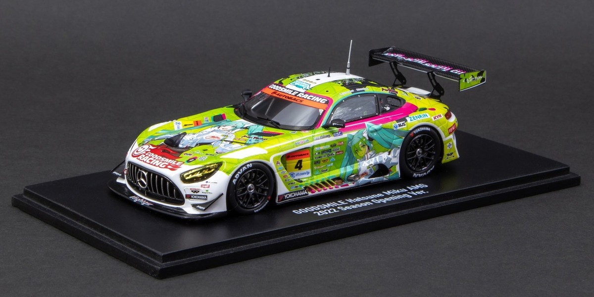 1:43 2022 Mercedes-Benz AMG GT3 -- Good Smile Racing Season 1:43 2022 Mercedes-Benz AMG GT3 -- Good Smile Racing Season