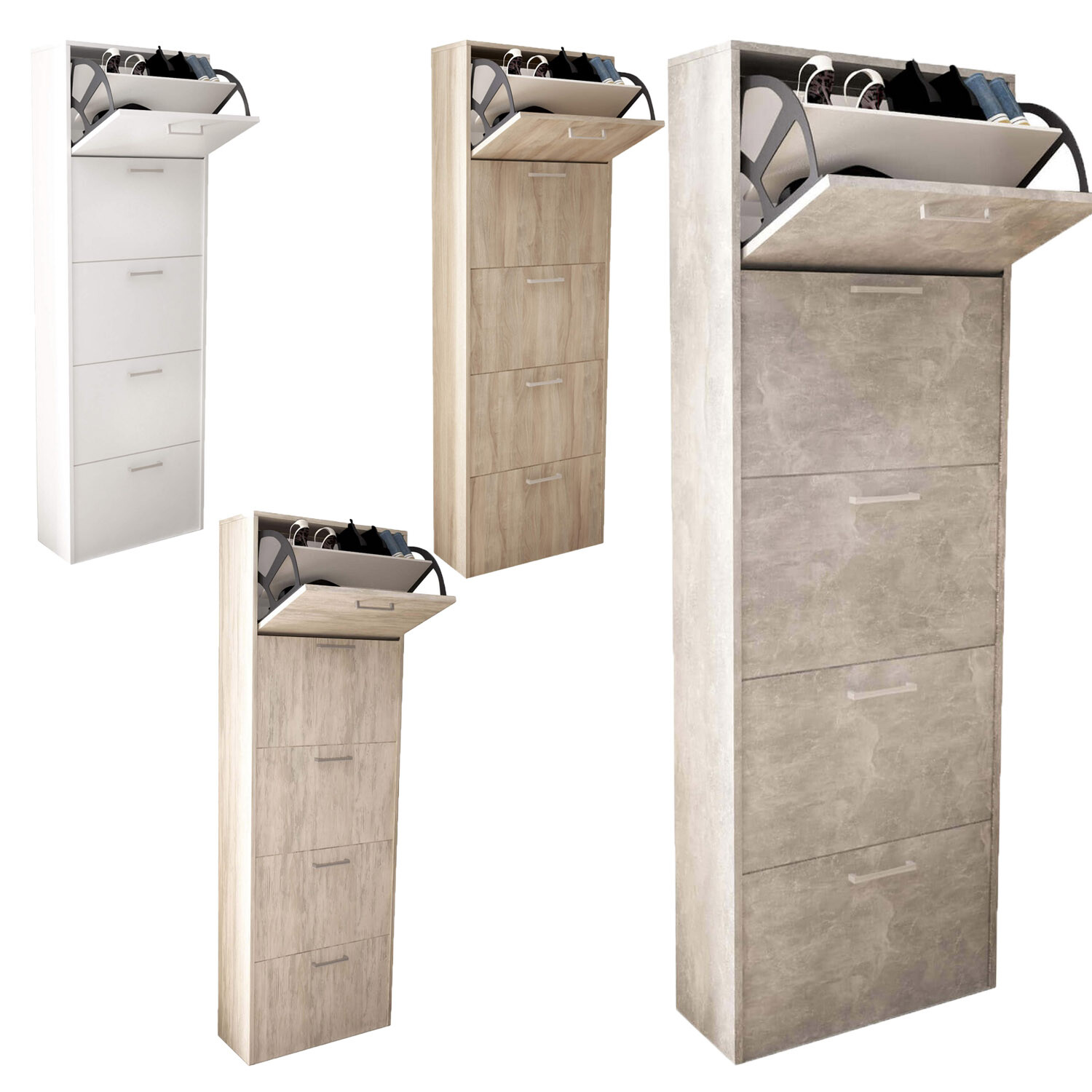 Scarpiera 5 Ante Molly Slim: Mobile Robusto e Facile da Montare