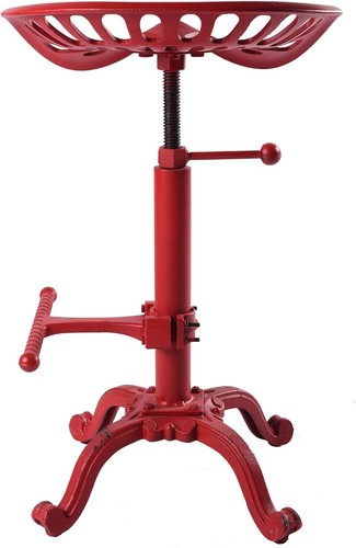 Comfortable Rust-Resistant Bar Stool with Tractor Seat Design - 440 lbs Capacity - Picture 7 of 10