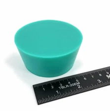 High Temp Masking Supply 2.677 x 3.228 Inch #13.7 Hollow Silicone Plugs - 1 Pc