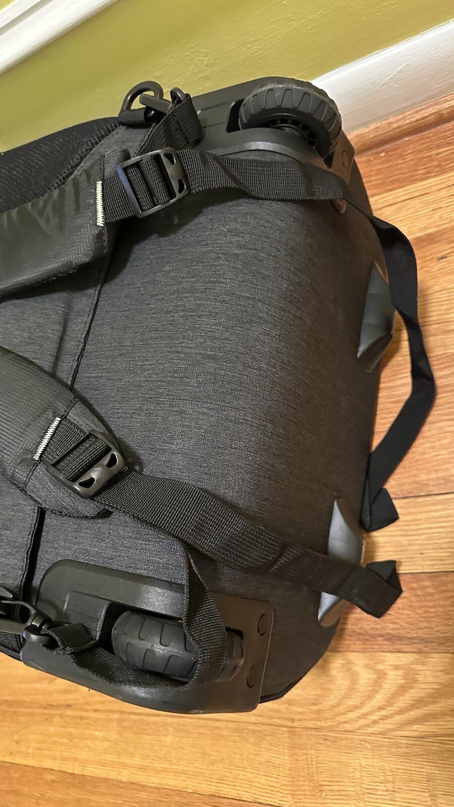 New SAMSONITE Rewind Laptop Backpack with Wheels 16" taupe 2 Wheeled Luggage eBay