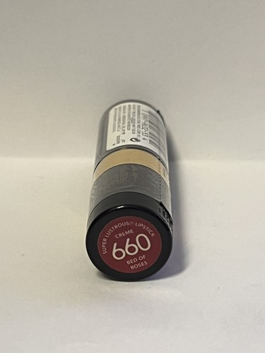 Revlon Super Lustrous Lipstick, Creme, 660 Bed of Roses, 0.15 oz (Single) - Picture 3 of 3