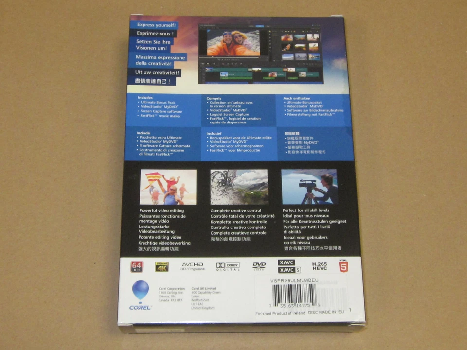 Corel VideoStudio X9 Ultimate Vollversion (VSPRX9ULMLMBEU) - Bild 4 von 4