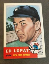 1991 Archives 1953  #87 - Ed Lopat - NY Yankees