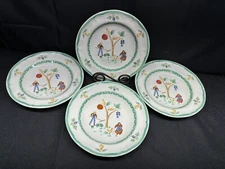 International Tableworks "HEARTLAND II "  ~ Set of 4 ~ Soup Bowls ~ 9 1/4"