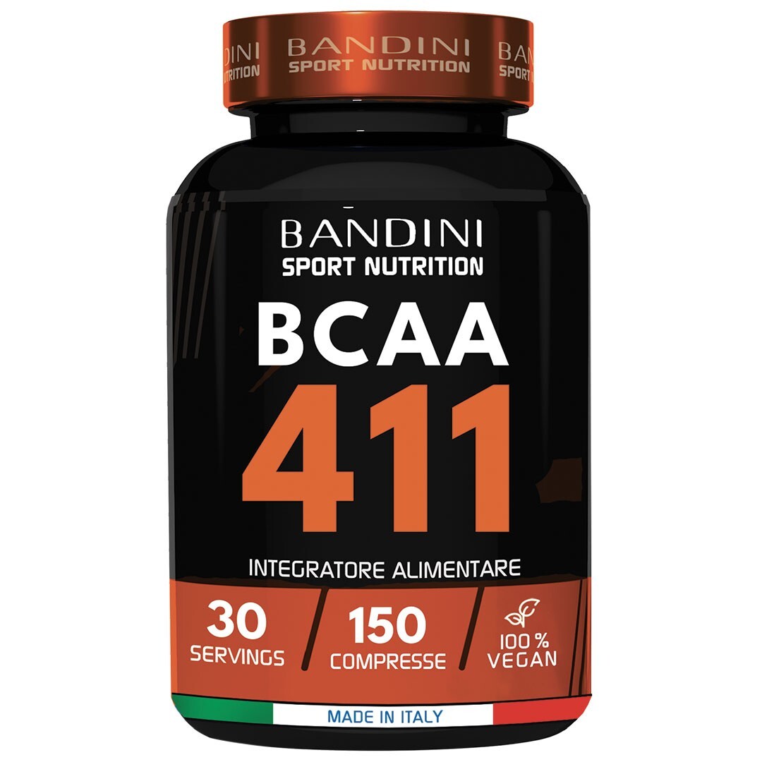 Bandini® BCAA 4:1:1 150 COMPRESSE Aminoacidi Ramificati 411 Leucina + Vitamine
